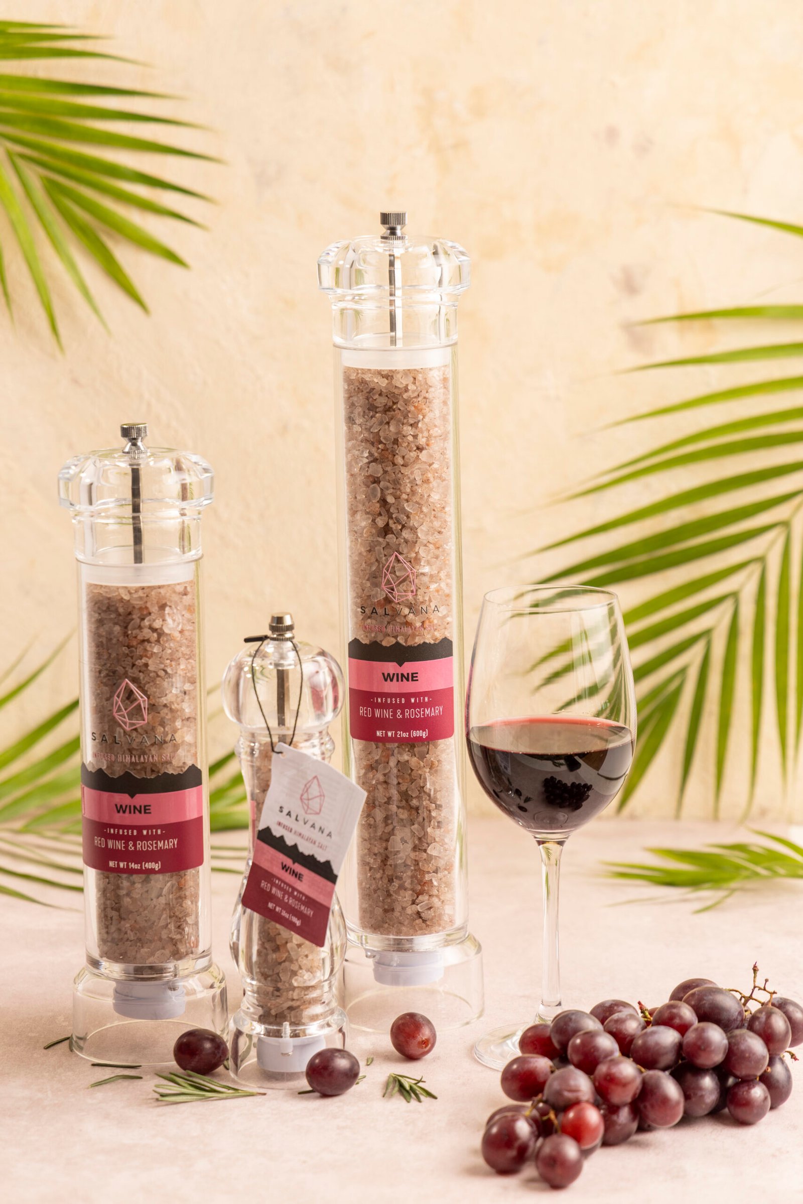 Salvana, hand-finished infused Himalayan salt